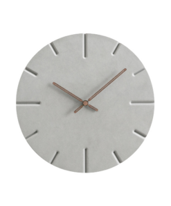Modern Minimalist Deep Hole Round Wall Clock