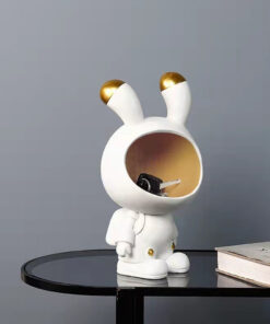 Space Rabbit Statue For Storage