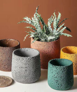 Imitation Volcanic Stone Flower Pot