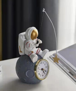 Astronaut Fishing For Stars Alarm Clock