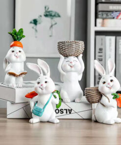 Four Cute Rabbit Brothers