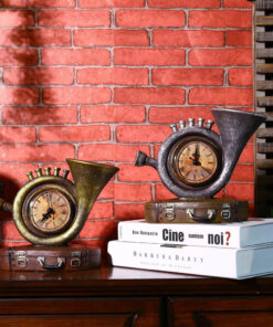 Vintage Horn Alarm Clock