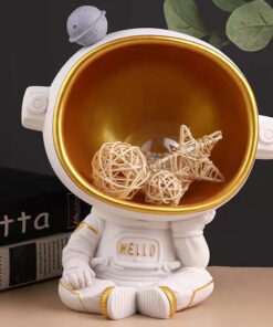 Thinking Astronaut Statue For Storage