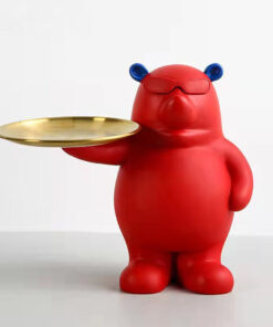 Attitude Bear With Tray