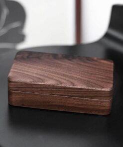 Chocolate Travel Jewelry box Wooden Handmade