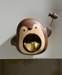 Penguin And Crab Doorbell Creative Cute Door Decoration